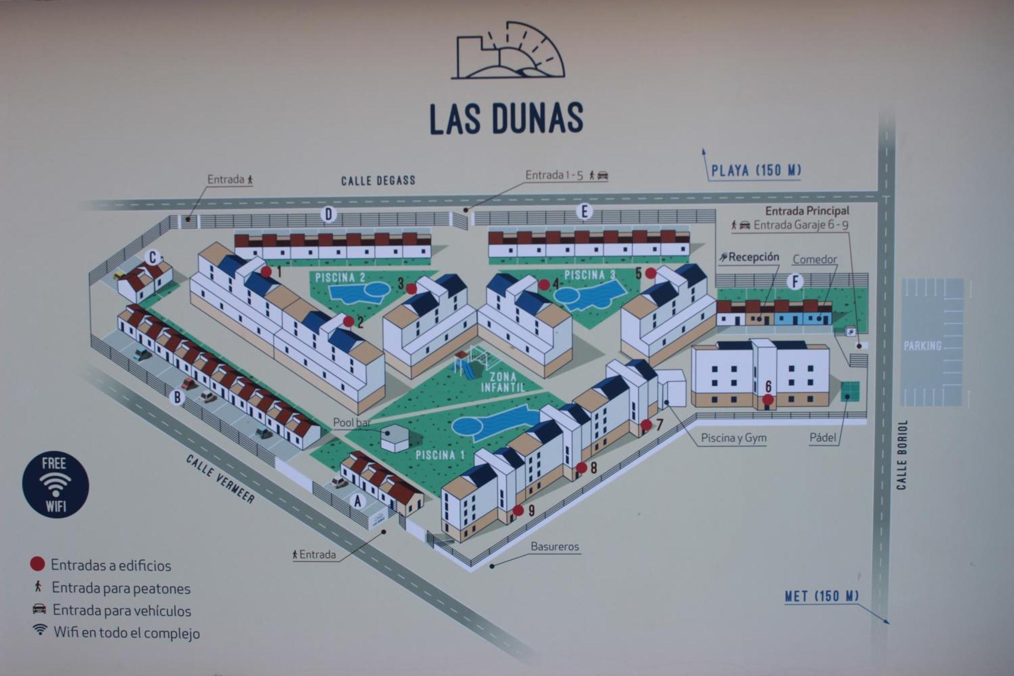S215 Apartamento Las Dunas Oliva Nova Luaran gambar